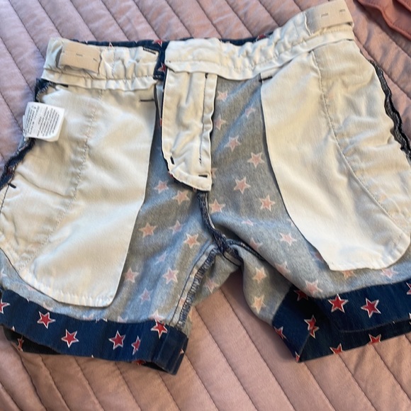 boys 3T crewcuts navy and red stars shorts - Picture 6 of 6